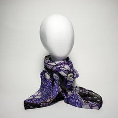 Tiffany Purple silk scarf